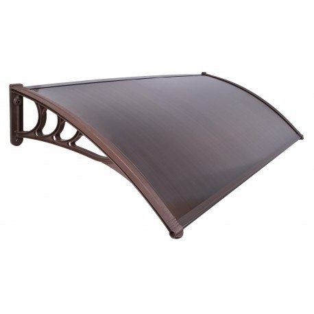 Daszek plastikowy Eko 80x150cm brązowy Daszek plastikowy Eko 80x150cm brązowy