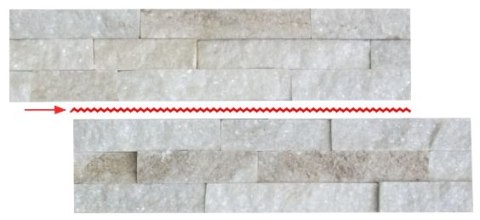 Kamień naturalny NAKOS Slim 18x35 cm - 0,441 m2 Kamień naturalny NAKOS Slim 18x35 cm - 0,441 m2