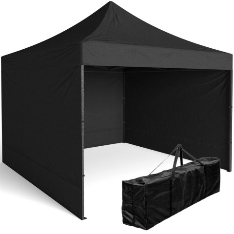 Pawilon handlowy ekspresowy 3x3 m czarny Pawilon handlowy ekspresowy 3x3 m czarny
