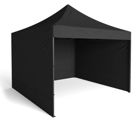 Pawilon handlowy ekspresowy 3x3 m czarny Pawilon handlowy ekspresowy 3x3 m czarny