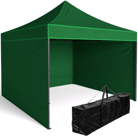 Pawilon handlowy ekspresowy 3x3 m zielony Pawilon handlowy ekspresowy 3x3 m zielony