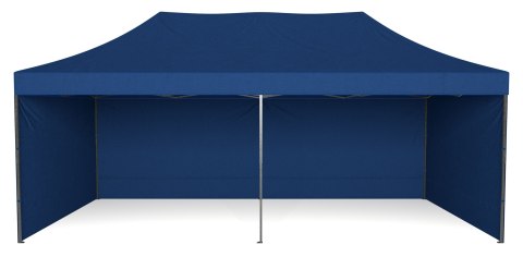 Pawilon handlowy ekspresowy - 3x6 m - niebieski Pawilon handlowy ekspresowy - 3x6 m - niebieski