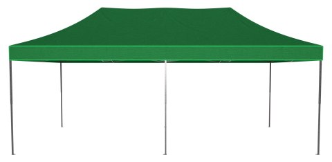Pawilon handlowy ekspresowy - 3x6 m - zielony