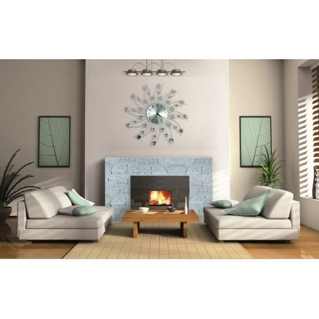 Zegar ścienny Cristal Cloud - 50 cm Zegar ścienny Cristal Cloud - 50 cm