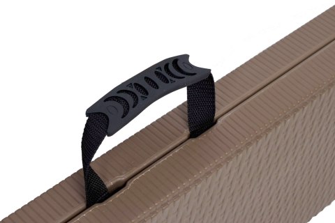 Ławka cateringowa składana RATTAN brązowa Ławka cateringowa składana RATTAN brązowa