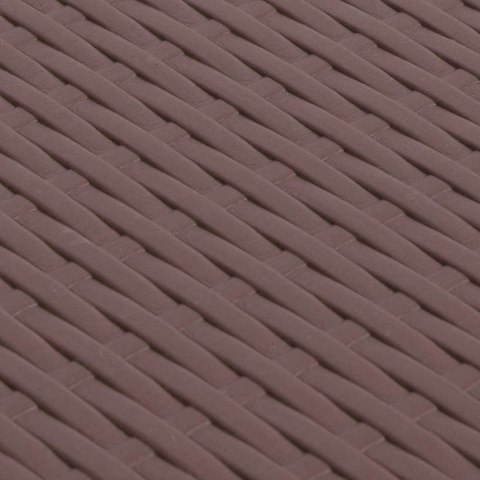 Ławka cateringowa składana RATTAN brązowa Ławka cateringowa składana RATTAN brązowa