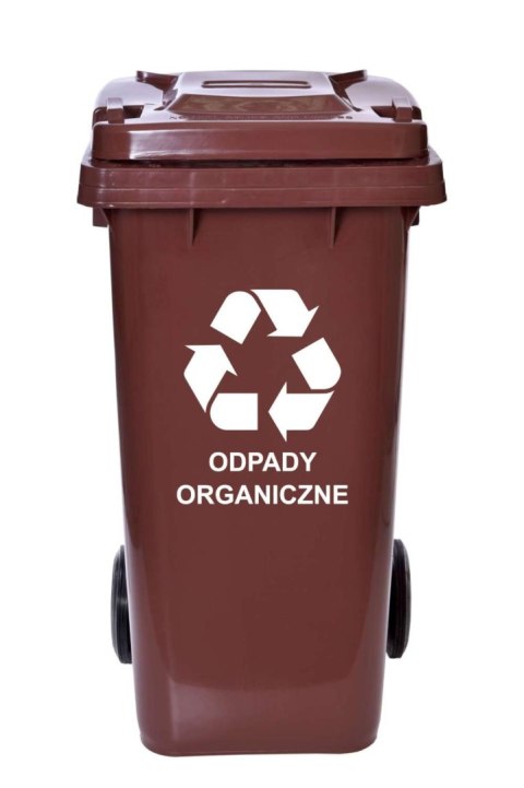 Komplet pojemników na odpady 120l cztery kolory Komplet pojemników na odpady 120l cztery kolory
