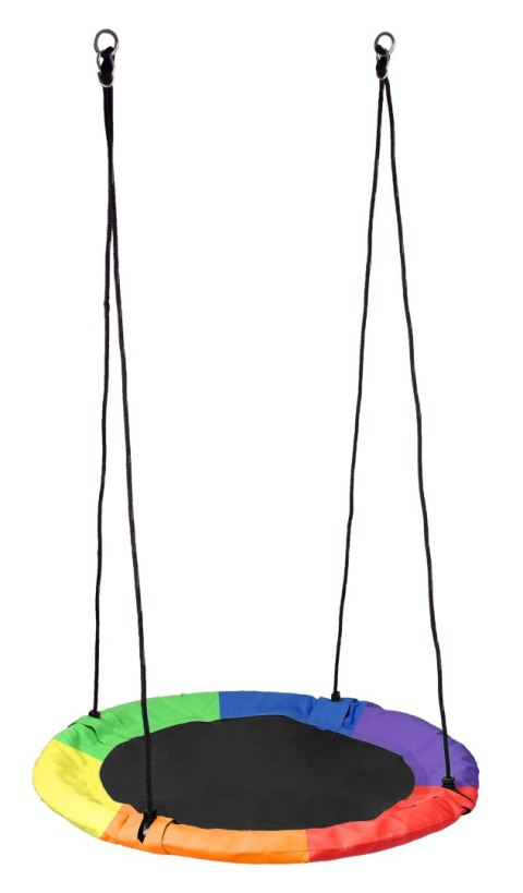 Huśtawka ogrodowa bocianie gniazdo Romek multikolor 60 cm Huśtawka ogrodowa bocianie gniazdo Romek multikolor 60 cm