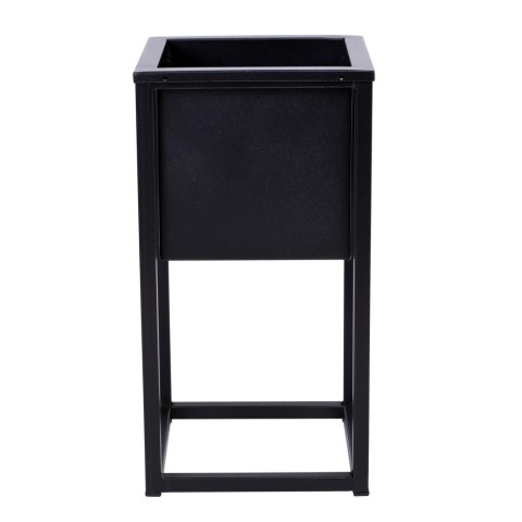 Kwietnik Concove loft 40 cm czarny Kwietnik Concove loft 40 cm czarny