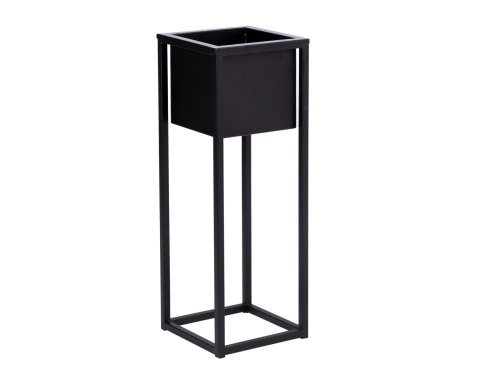 Kwietnik Concove loft 40 cm czarny Kwietnik Concove loft 40 cm czarny