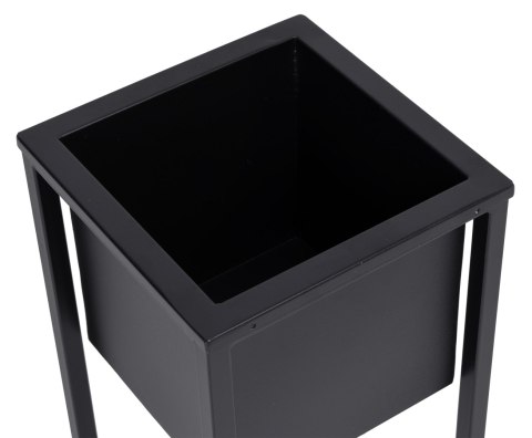 Kwietnik Concove loft 40 cm czarny Kwietnik Concove loft 40 cm czarny