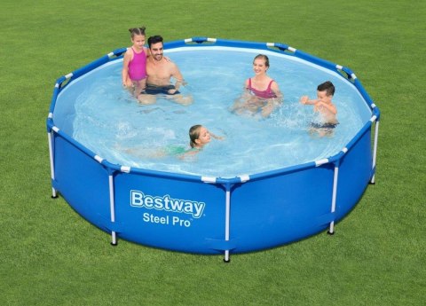 Basen stelażowy z pompą 305x76cm BESTWAY Basen stelażowy z pompą 305x76cm BESTWAY