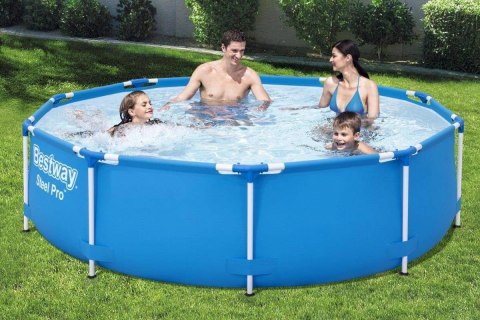 Basen stelażowy z pompą 305x76cm BESTWAY Basen stelażowy z pompą 305x76cm BESTWAY