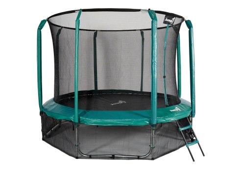 OUTLET Trampolina Ogrodowa Z Wewnętrzną Siatką Jumpi Maxy Comfort 312cm/10FT Zielona OUTLET Trampolina Ogrodowa Z Wewnętrzną Siatką Jumpi Maxy Comfort 312cm/10FT Zielona