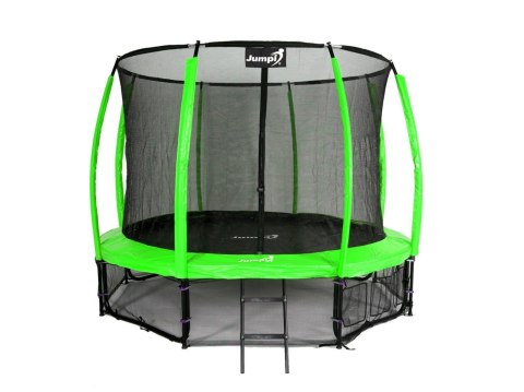Trampolina Ogrodowa Jumpi 312cm/10FT Maxy Comfort Plus Jasno Zielona Z Wewnętrzną Siatką Trampolina Ogrodowa Jumpi 312cm/10FT Maxy Comfort Plus Jasno Zielona Z Wewnętrzną Siatką