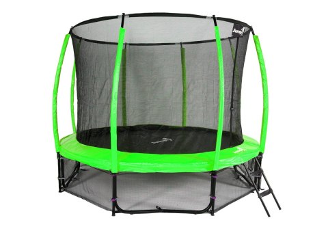 Trampolina Ogrodowa Jumpi 312cm/10FT Maxy Comfort Plus Jasno Zielona Z Wewnętrzną Siatką Trampolina Ogrodowa Jumpi 312cm/10FT Maxy Comfort Plus Jasno Zielona Z Wewnętrzną Siatką