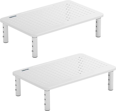 Podstawka pod monitor laptop MULING biała + szuflada Podstawka pod monitor laptop MULING biała + szuflada