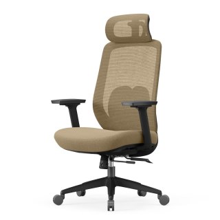 Fotel biurowy ergonomiczny Rosa czerwony ANGEL