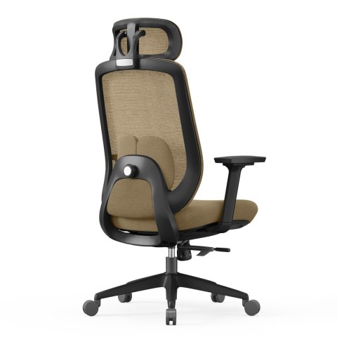 Fotel biurowy ergonomiczny Rosa czerwony ANGEL
