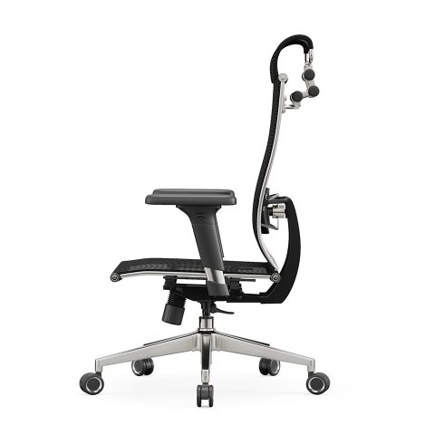 Fotel biurowy ergonomiczny Rosa czerwony ANGEL