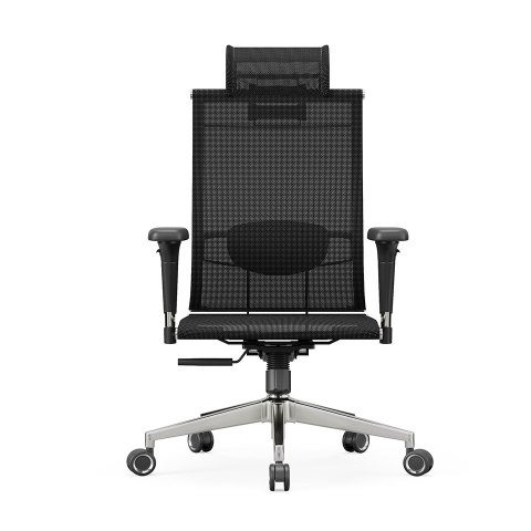 Fotel biurowy ergonomiczny Rosa czerwony ANGEL