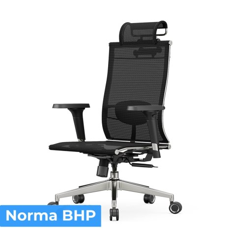 Fotel biurowy ergonomiczny Rosa czerwony ANGEL