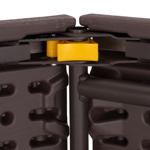 Ławka cateringowa składana WOODLAND brązowa 183 cm