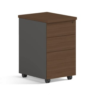 ANGEL Kontener biurowy Angel Loft Work Dark z szufladami