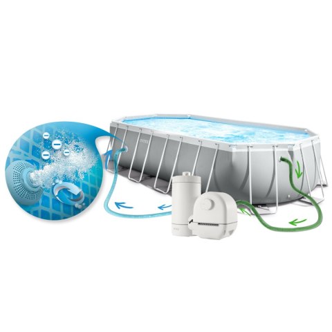 Basen prostokątny 503x274x122cm 18w1 INTEX 26796