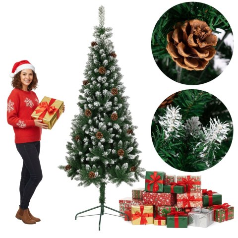 Choinka Bożonarodzeniowa NATALE z szyszkami