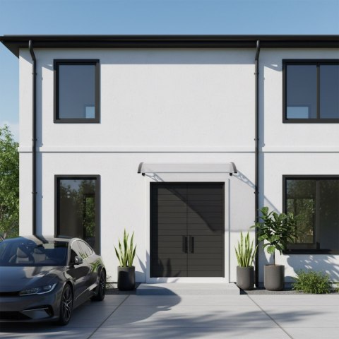 Daszek nad drzwi Beno 80x150cm czarny