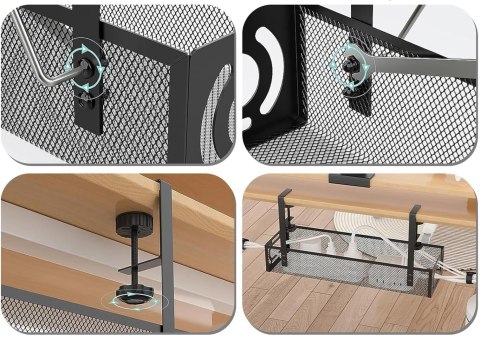 Półka na kable prowadnica na przewody VALIA