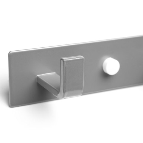 Wieszak metalowy Psino szary