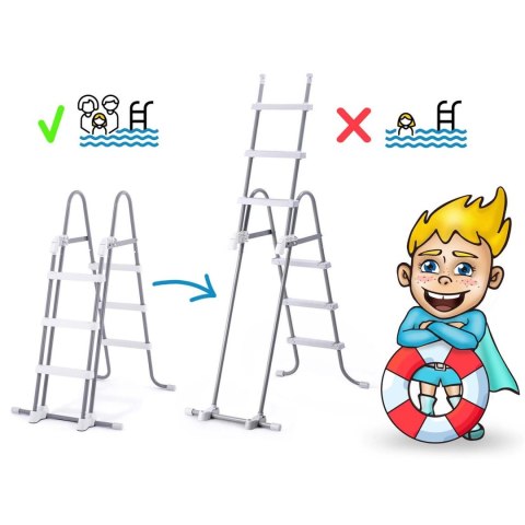 Basen ogrodowy stelażowy 400 x 200 x 100 cm 17w1 INTEX 26788 + maszynka do baniek GRATIS